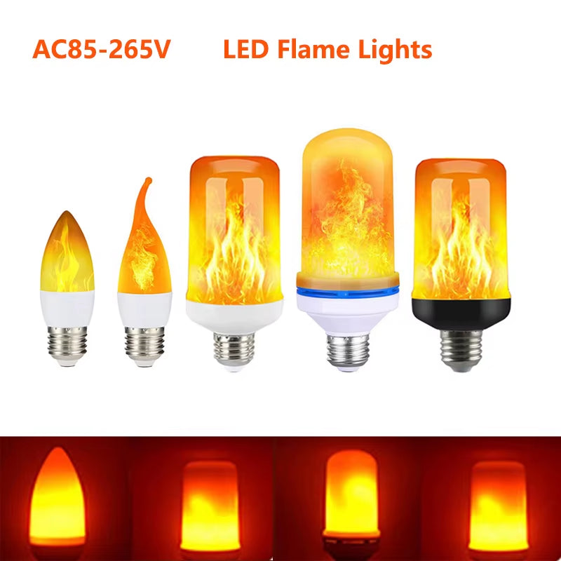  LED Flame Lamps 