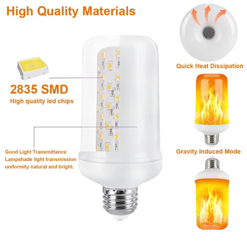  LED Flame Lamps 