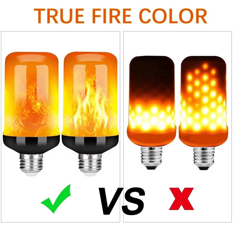  LED Flame Lamps 